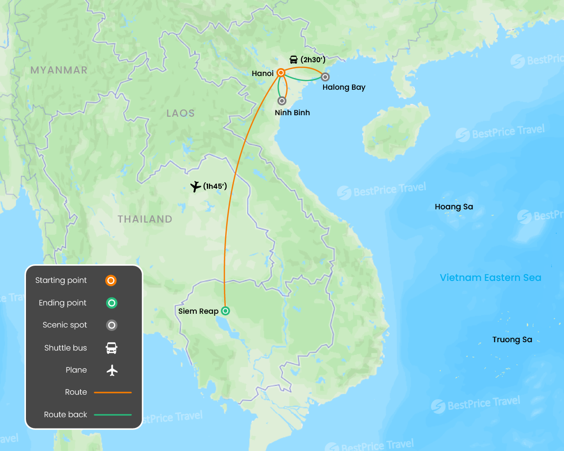 Budget Friendly Vietnam & Cambodia Discovery 7 Days