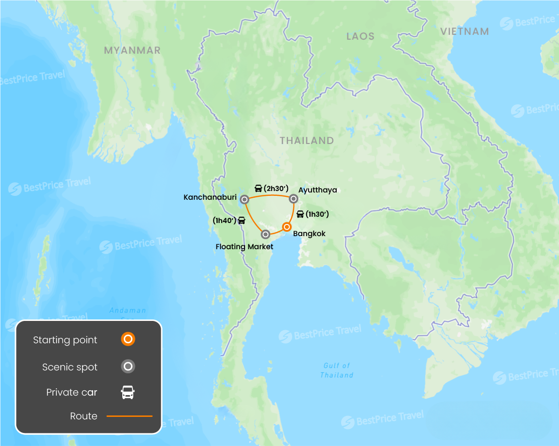 The Best Of Bangkok And Surrounding Area 5 Days