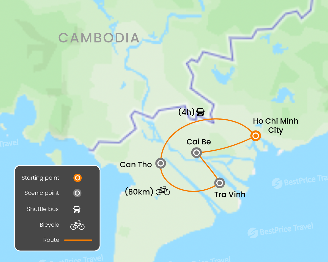 Cycling Through The Heart Of The Mekong 4 Days