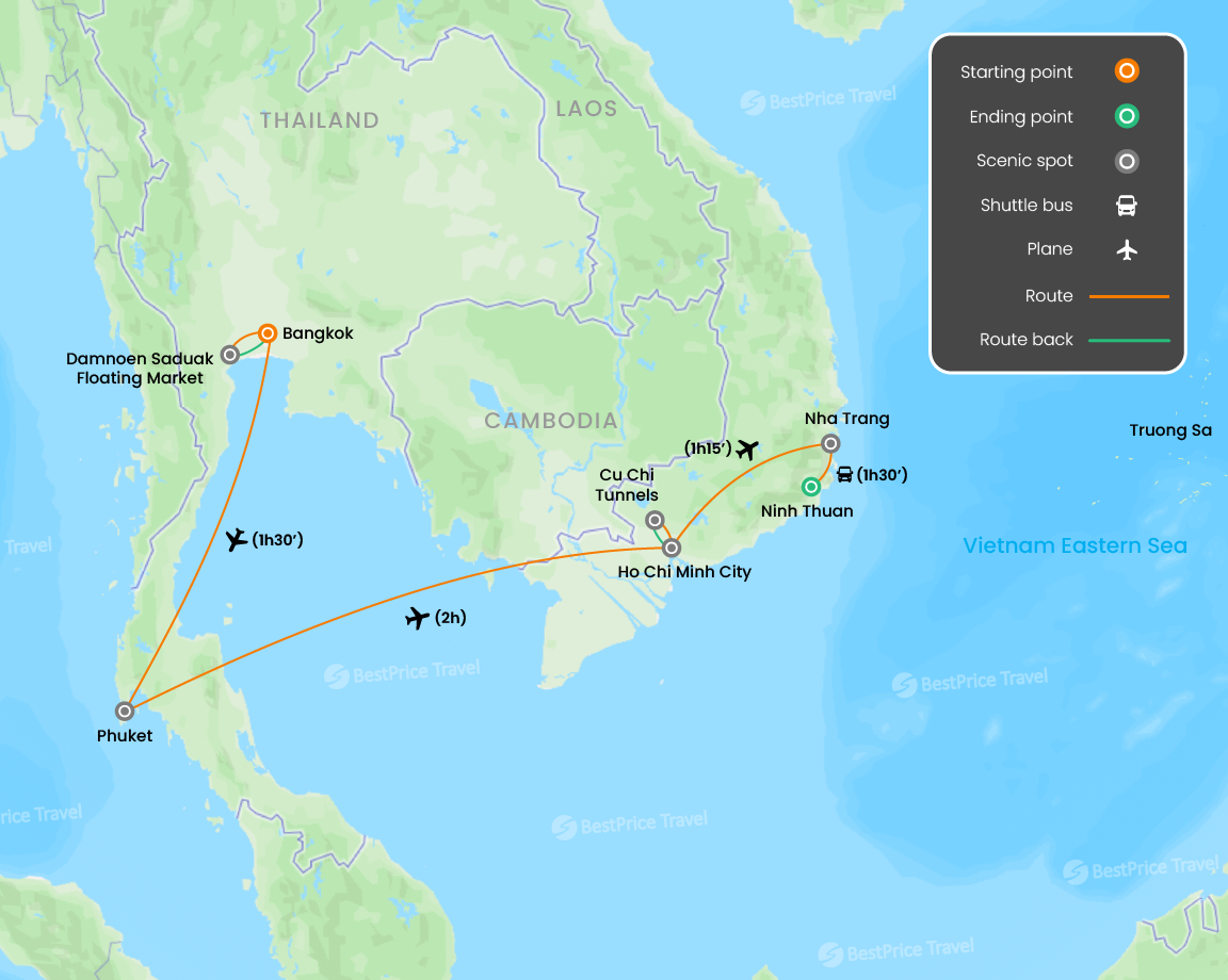 Vietnam & Thailand Luxury Beach Escape 2 Weeks