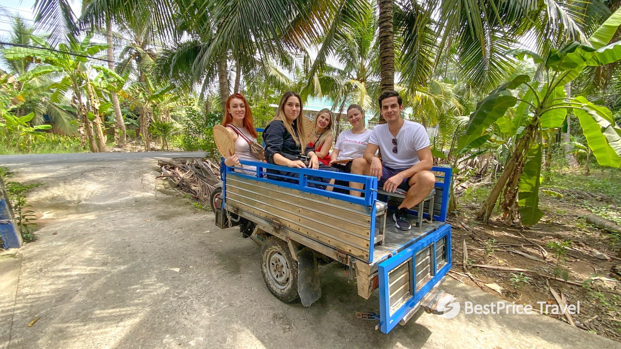 Day 3 Wind Through Quiet Village Lanes On A Xe Loi (Motorized Rickshaw)