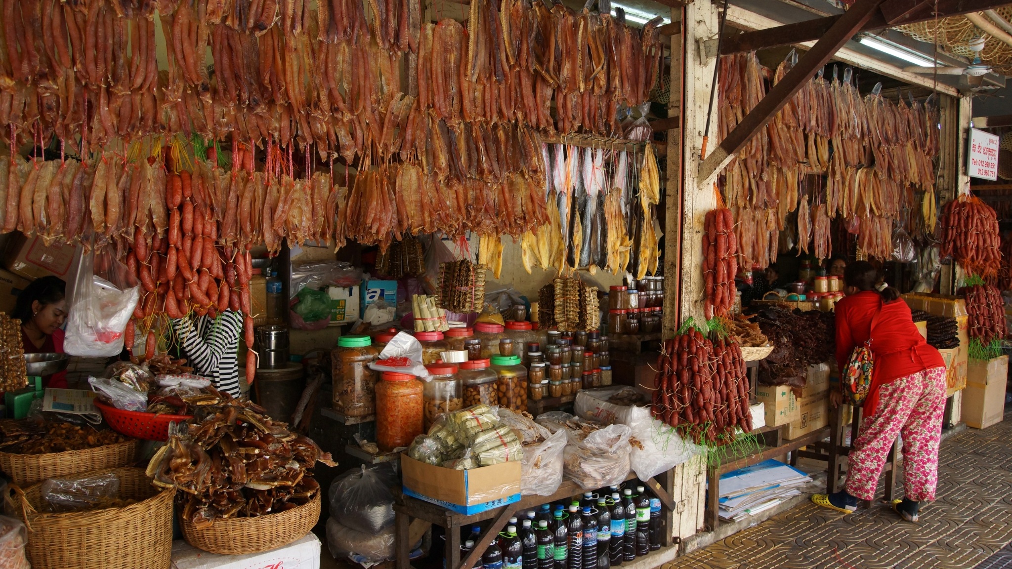 Day 2 Stroll Through Busy Aisles At A Lively Local Market