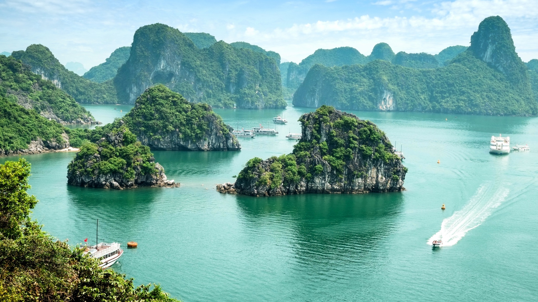 Day 3 Marvel At The Iconic Limestone Islands Rising From The Emerald Waters In Ha Long Bay