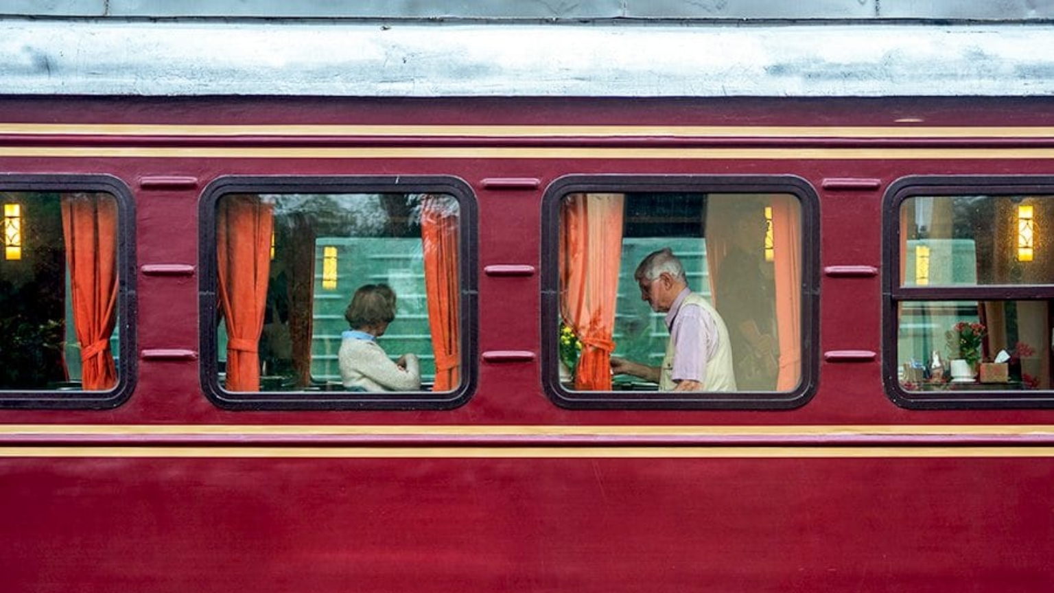 Waking Up To A Peaceful Morning On The Train