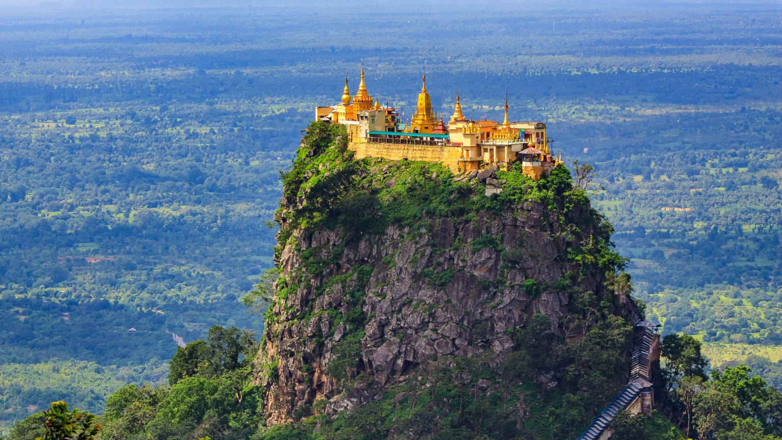 Day 4 Climb To The Sacred Summit Of Mount Popa