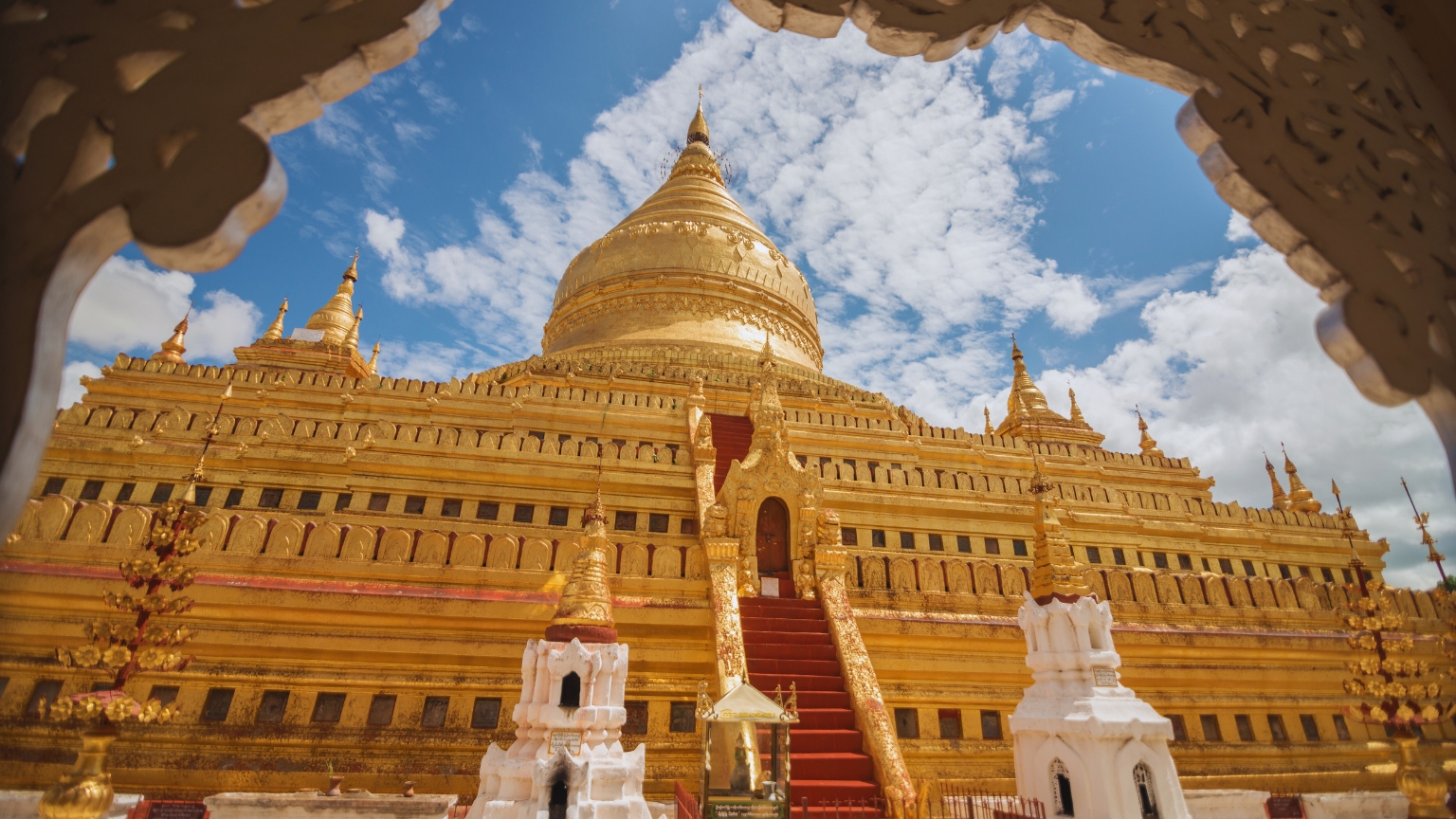 Day 12 Marvel At The Golden Shwezigon Pagoda