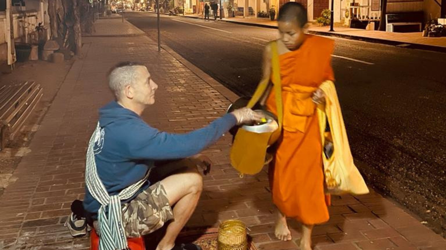 Day 13 Witness The Daily Morning Alms Giving In Luang Prabang