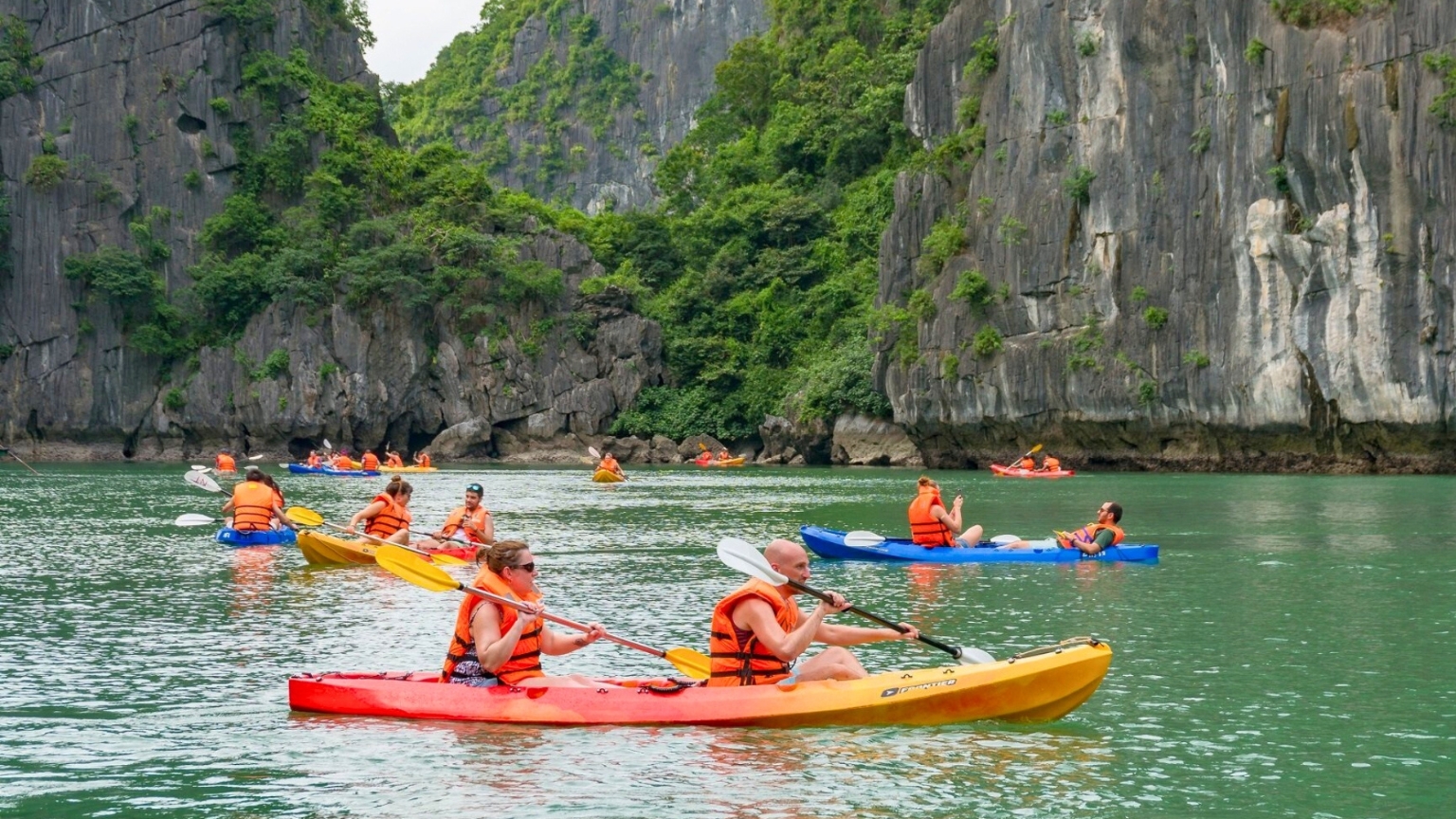 Day 4 Paddle Your Kayak Through Peaceful Halong Bay Waters