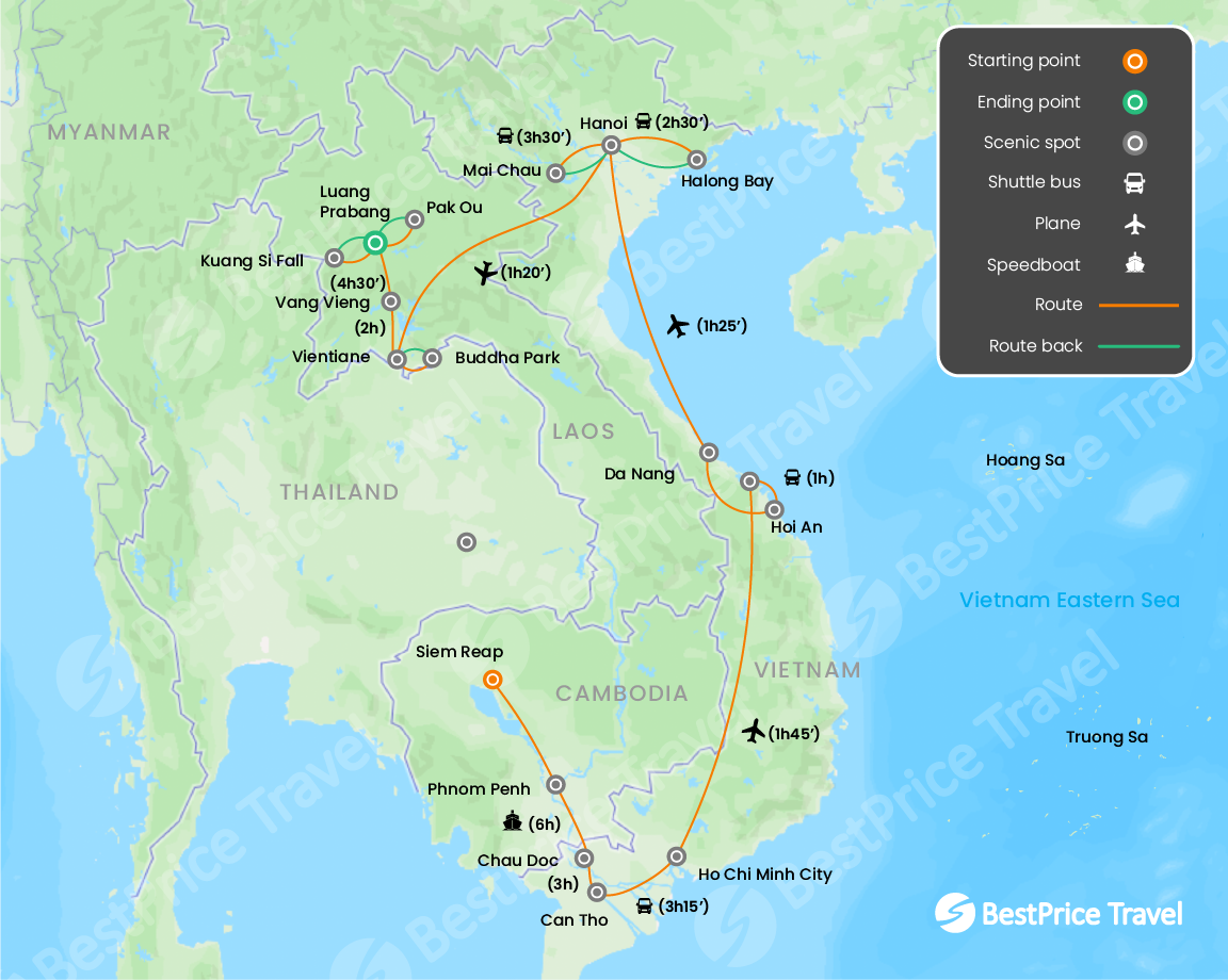 Indochina Like A Local: Cambodia, Vietnam & Laos 22 days