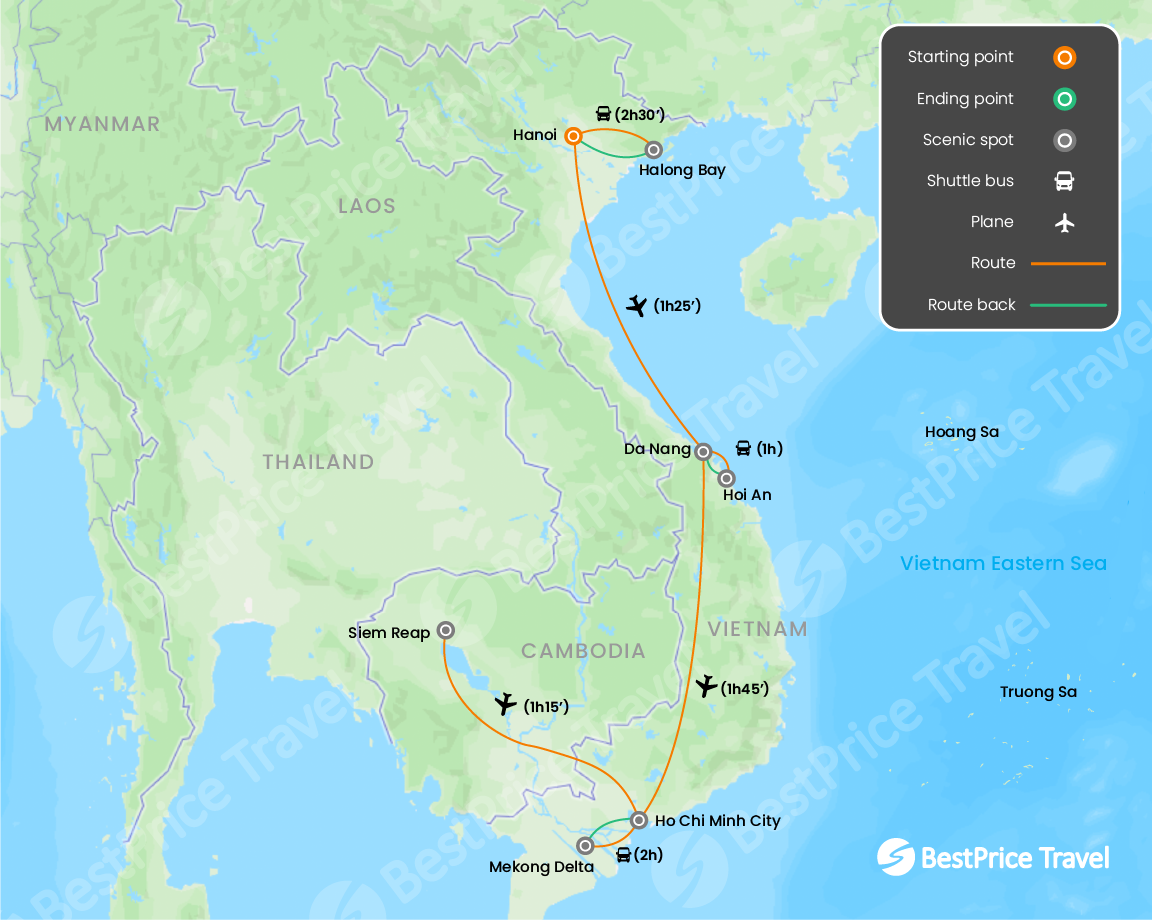 Authentic Vietnam & Cambodia Private Tour For Family With Kids 2 Weeks