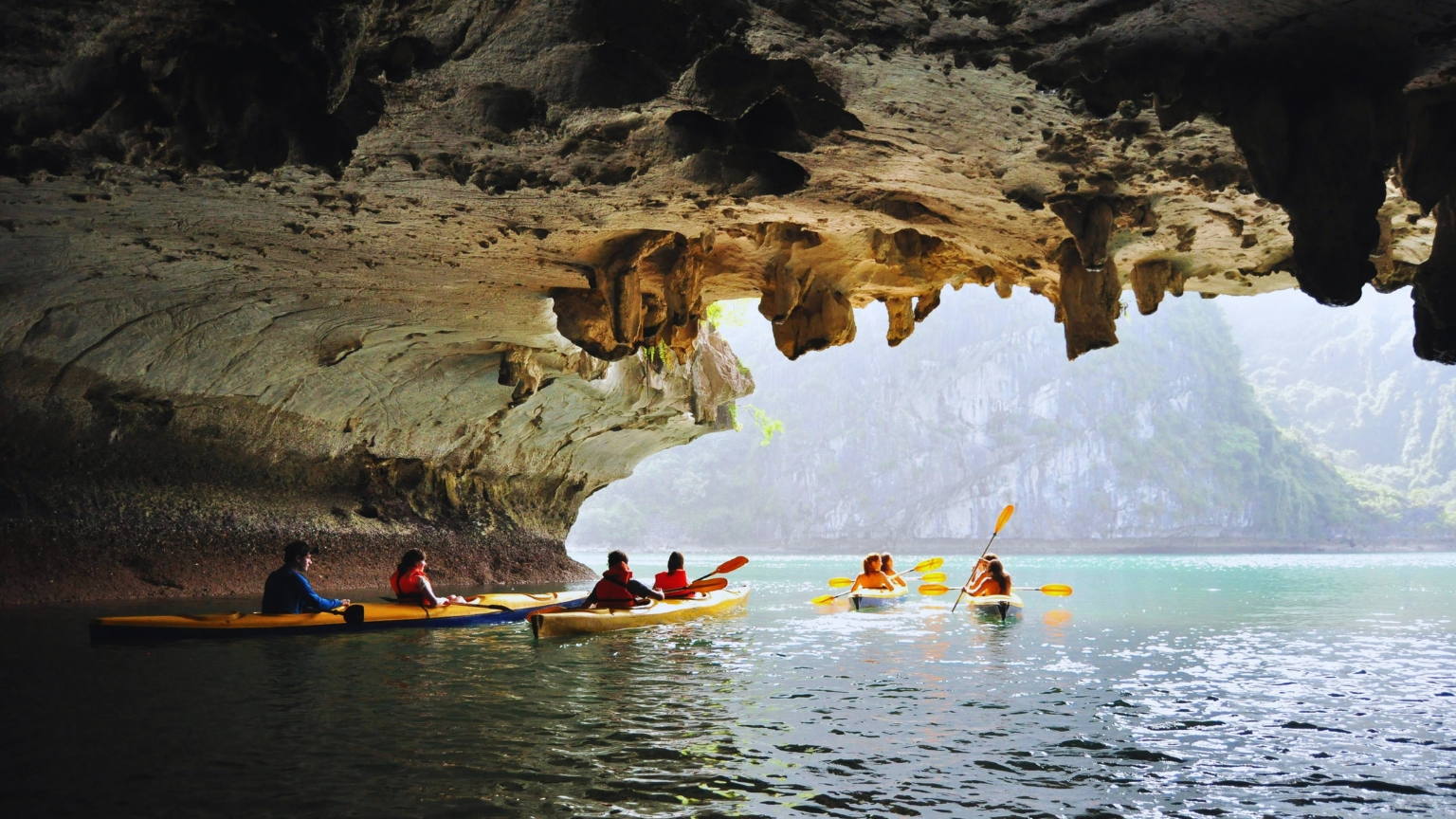Day 3 Paddle A Kayak Through Calm Emerald Waters