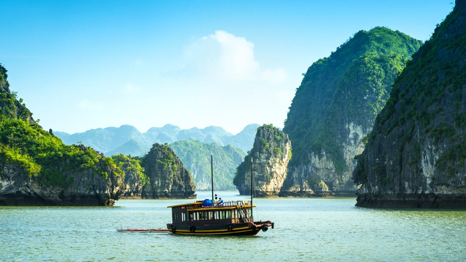 Day 3 Sail Across Ha Long Bay With Dramatic Limestone Views