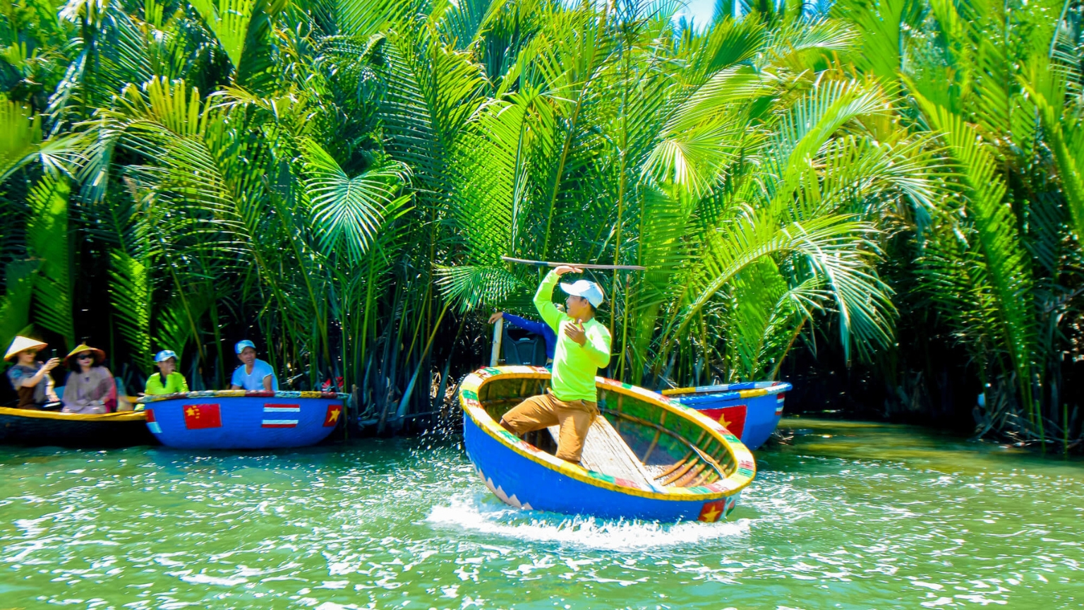Day 5 Glide Through Bay Mau Coconut Forest By Basket Boat