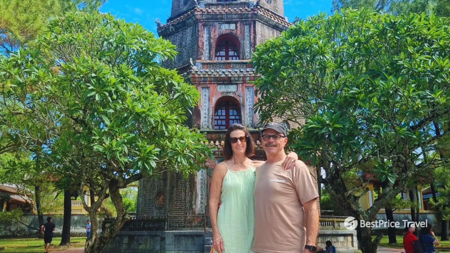 Day 8 Visit Thien Mu Pagoda Overlooking The Perfume River