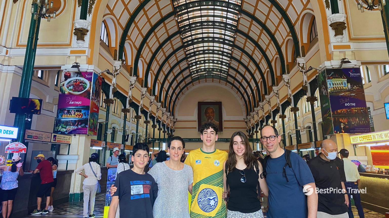 Day 9 Step Inside The Saigon Central Post Office And Marvel At Its Colonial Design