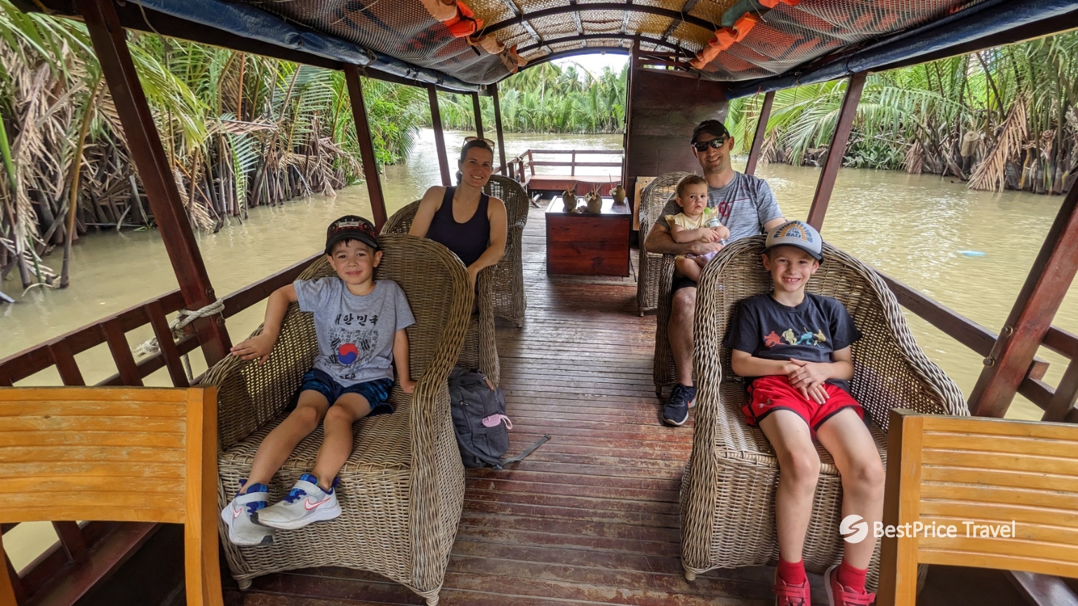 Day 10 Enjoy A Scenic Boat Ride Along The Mekong River And Experience Local Life
