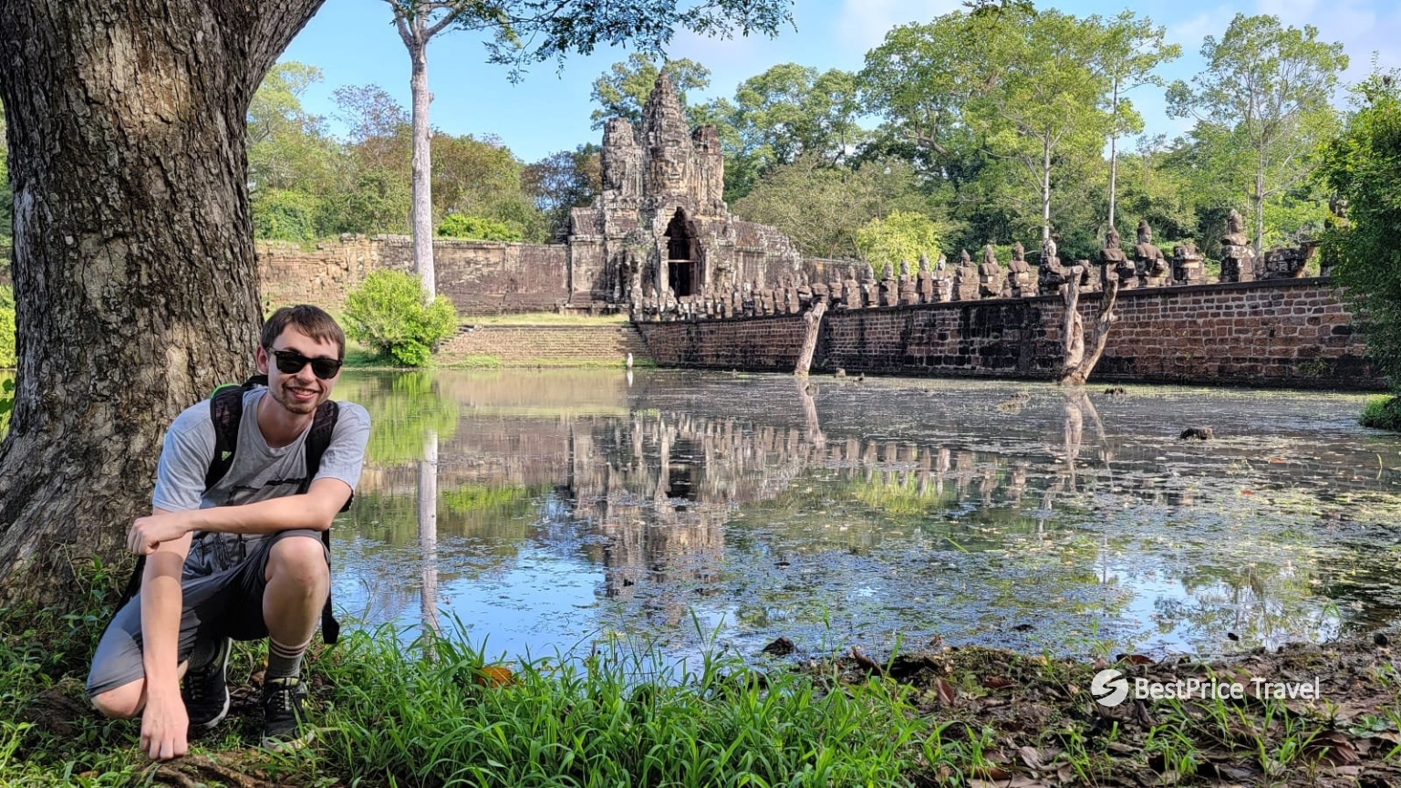 Day 8 Pass Through The South Gate Of Angkor Thom And Enter An Ancient Royal City