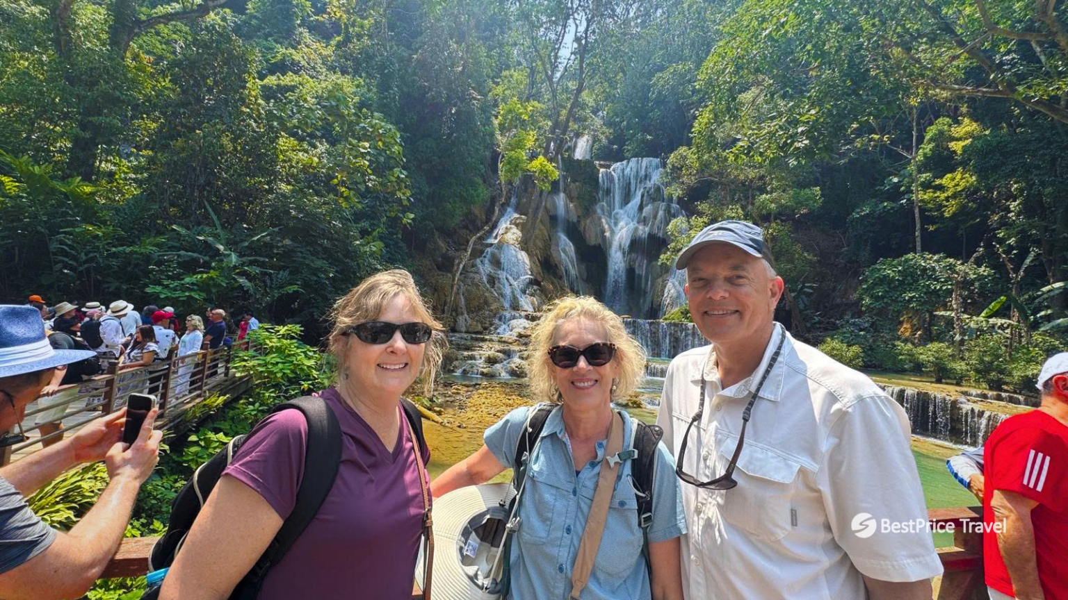 Day 17 Visit Kuang Si Falls And Admire Its Turquoise Cascades