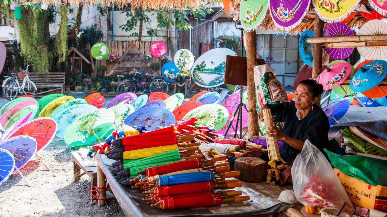 Day 6 Explore The Local Craftsmanship Of San Kamphaeng