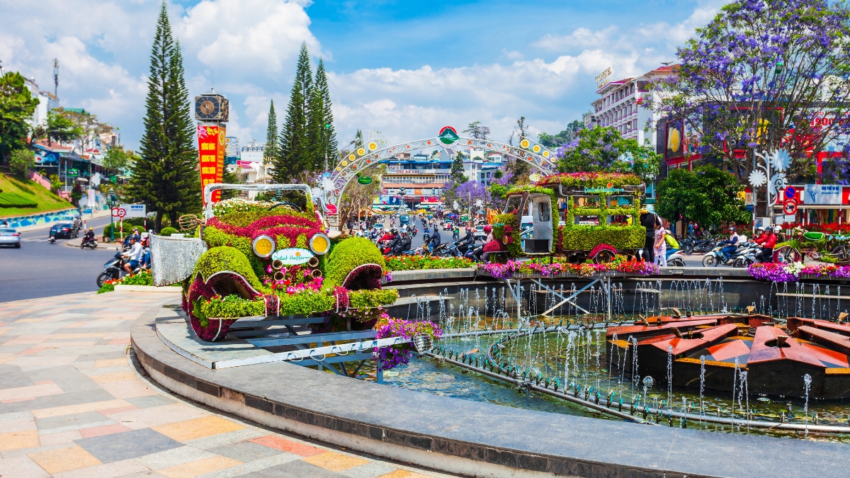 Da Lat Is The City Of Colorful Flowers