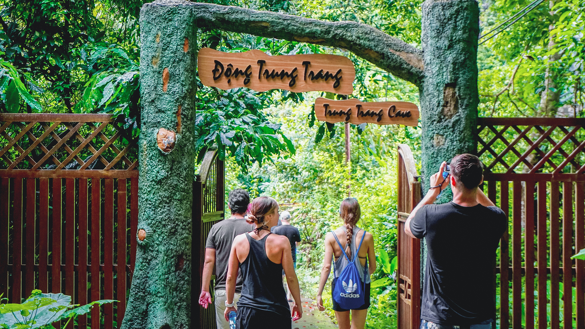 Trung Trang Cave is not only a historical site but also a greenery paradise to discover.
