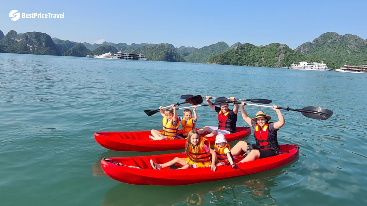 Day 3 Halong Bay Kayaking